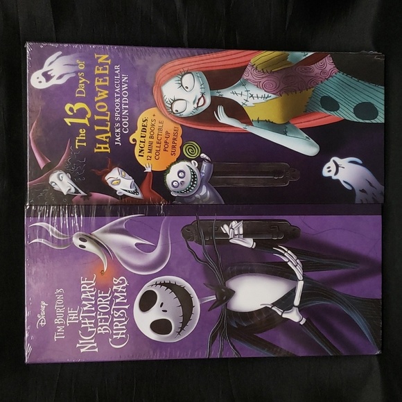 Nightmare Before Christmas 13 Days of Halloween Spooktacular Countdown Book - Picture 1 of 6